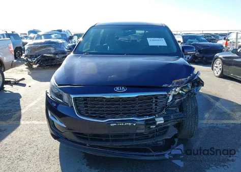 2021 Kia Sedona Lx из США, поврежденный, VIN KNDMB5C1XM6673751